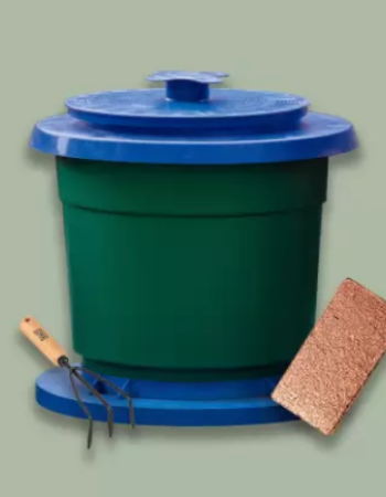 Ekobarn 22LtrHome Composting Kit. Set of 1 Bin. Garden Tool Kit(3)