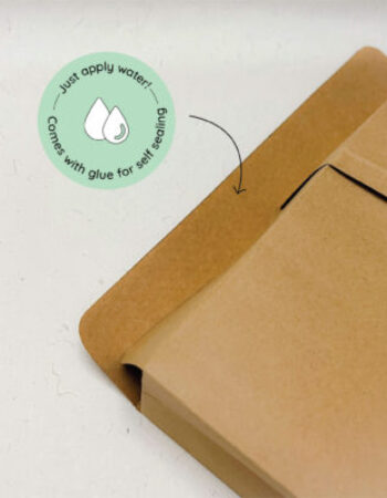 A4 Kraft Side-gusset Envelope (A4 – 10in by 12in by 2in)