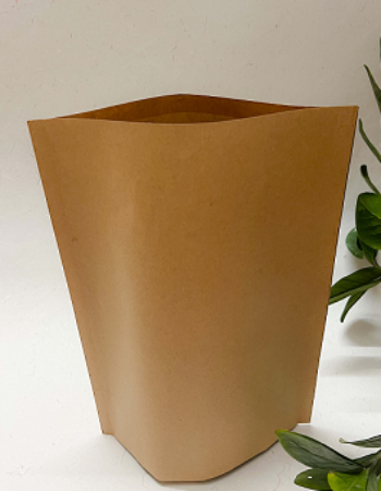 500g Kraft Stand-Up Pouch(Heat Sealable)